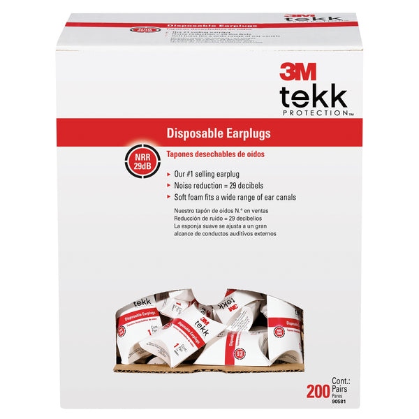 Peltor Disposable Foam Plugs 200-dsp